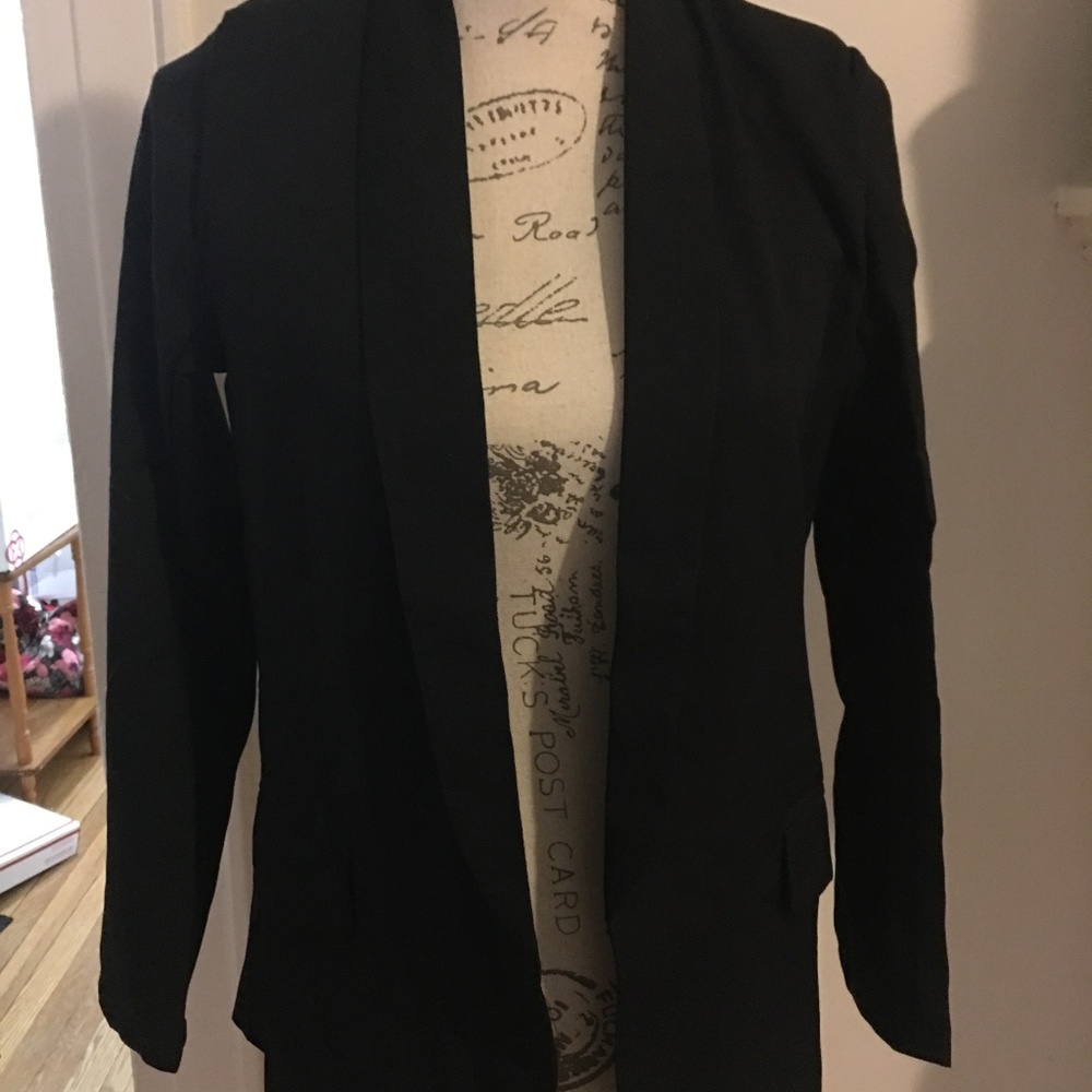 Black Shawl Blazer NWOT